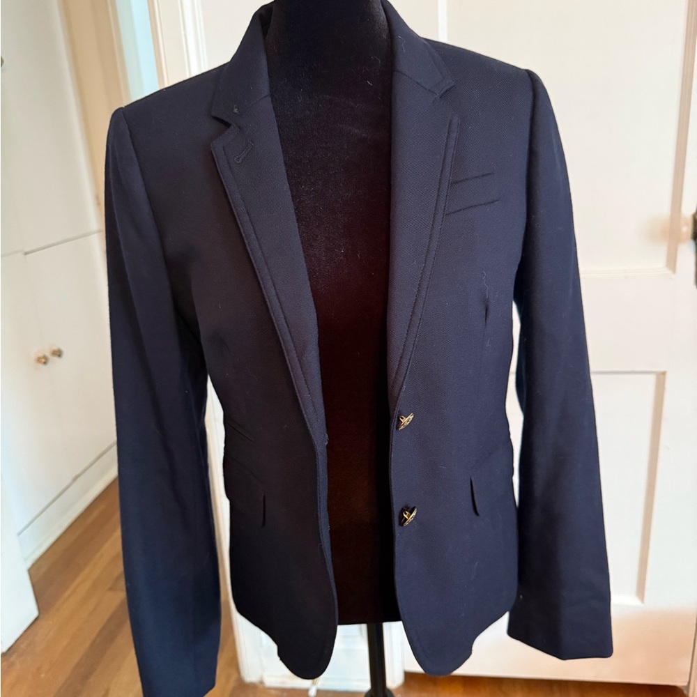 J. Crew Blue Blazer Classic Tailored Fit
